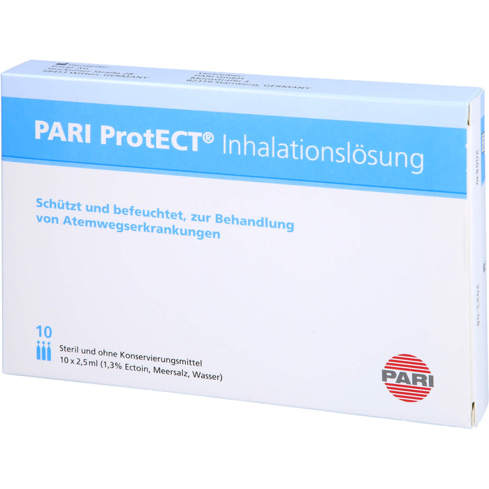 PARI ProtECT Inhalationslösung mit Ectoin bei Atemwegserkrankungen, 25 ml Solution