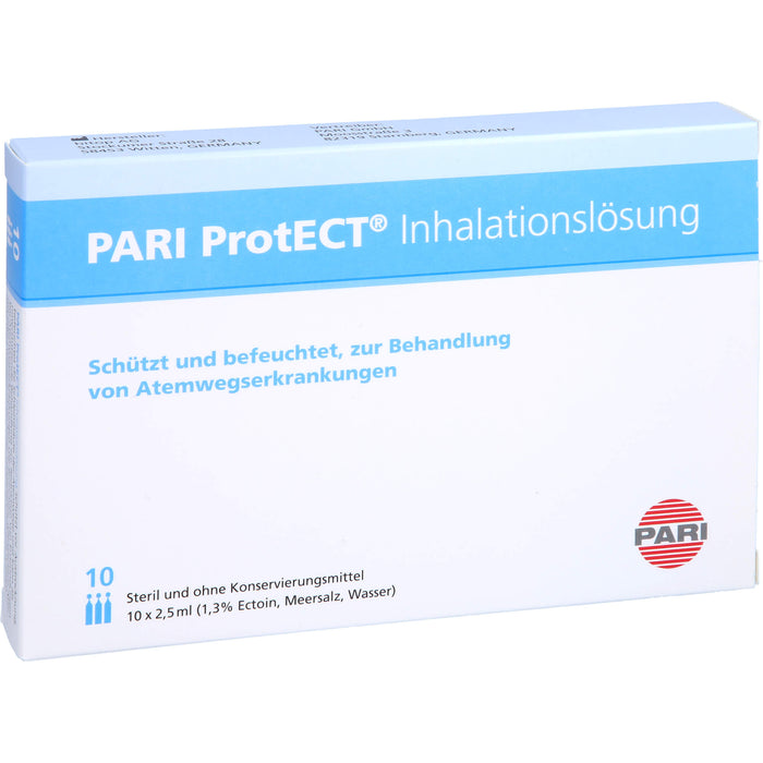 PARI ProtECT Inhalationslösung mit Ectoin bei Atemwegserkrankungen, 25 ml Lösung