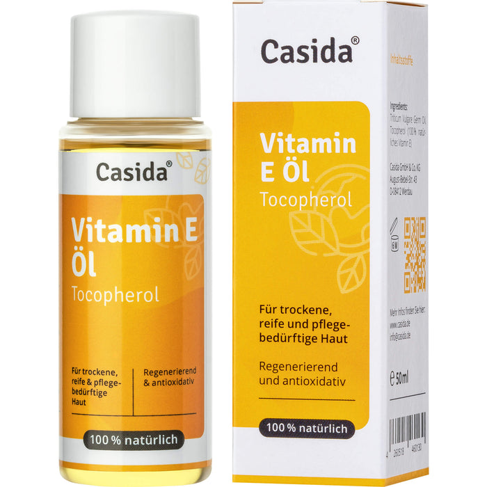 Vitamin E Öl Tocopherol natürlich, 50 ml Öl