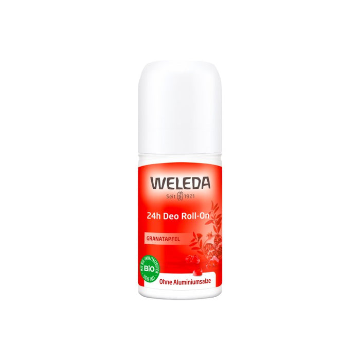 WELEDA Granatapfel 24h Deo Roll-On, 50 ml Lösung