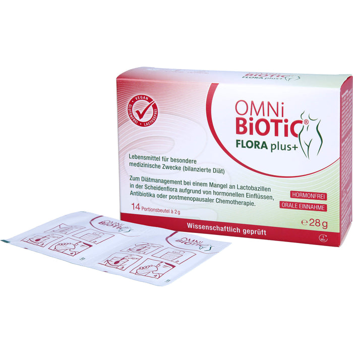 OMNi-BiOTiC Flora plus+ Portionsbeutel, 14 pcs. Sachets