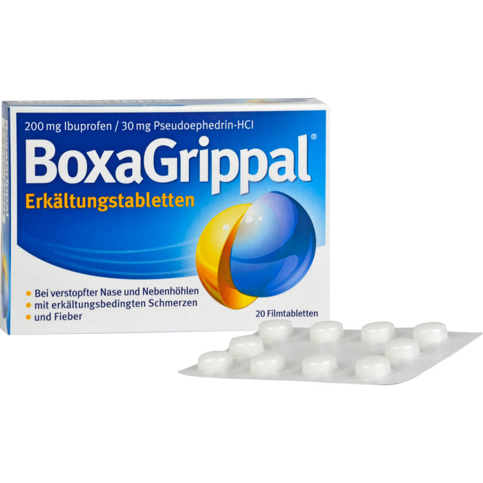 BoxaGrippal Erkältungstabletten, 20 pcs. Tablets