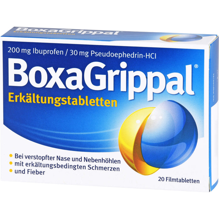 BoxaGrippal Erkältungstabletten, 20 pcs. Tablets