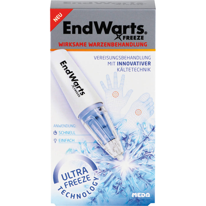 EndWarts Freeze Spray zur Warzenbehandlung, 1 St. Stift