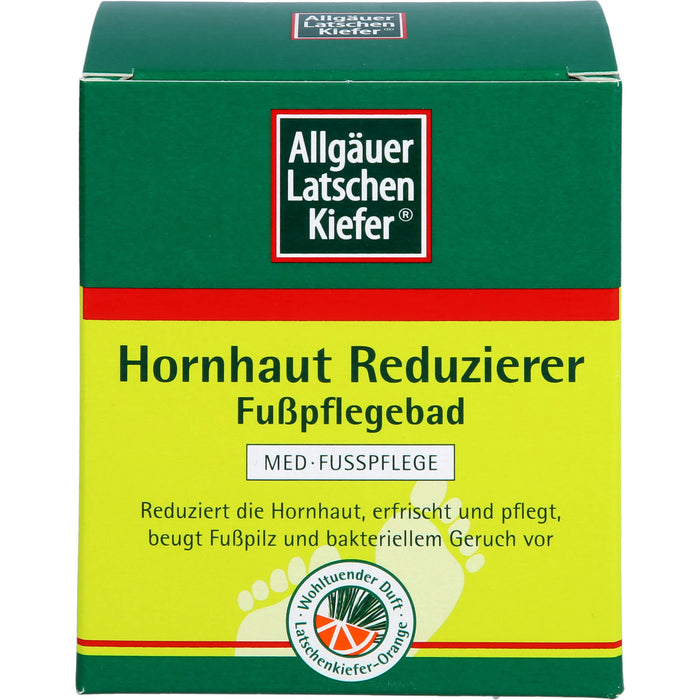 Allgäuer Latschen Kiefer Hornhaut Reduzierer Fußpflegebad, 10 pcs. Sachets