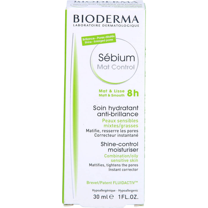 BIODERMA Sébium Mat Control Feuchtigkeitspflege, 1 pc Solution