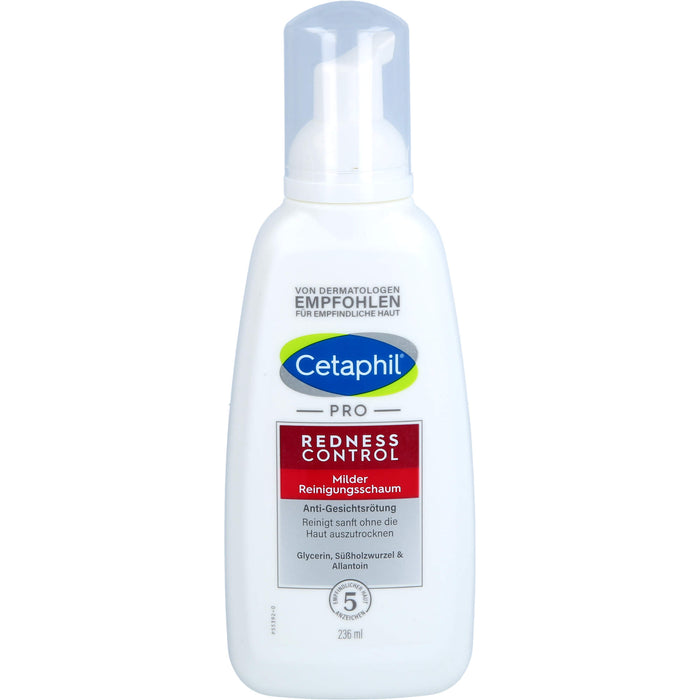 Cetaphil Pro RednessControl milder Reinigungsschaum, 236 ml Schaum