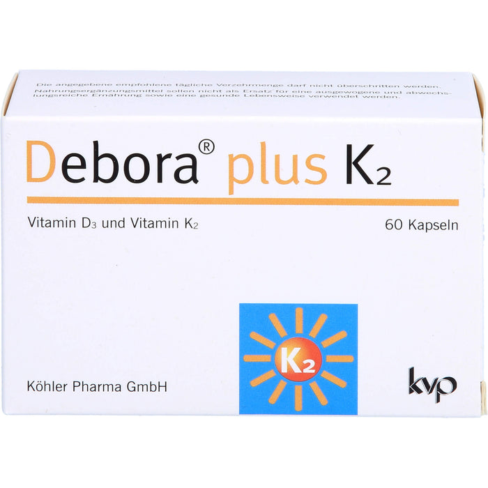 Debora plus K2 , 60 pc Capsules