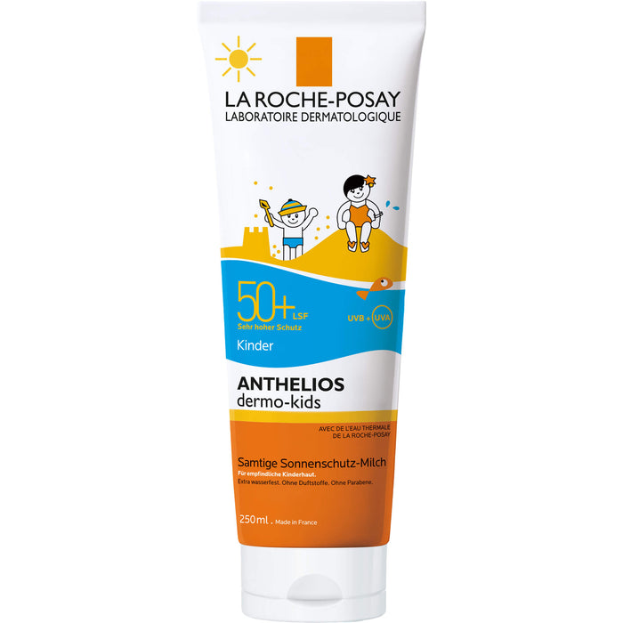 La Roche-Posay Anthelios dermo-kids LSF 50+ Kinder Sonnenschutz-Milch, 250 ml Cream