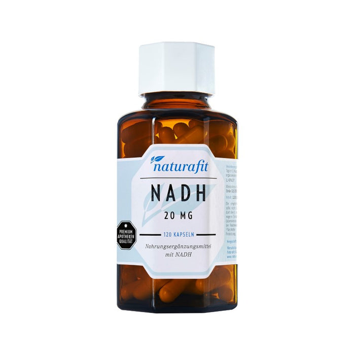 naturafit NADH 20 mg Kapseln, 120 pcs. Capsules