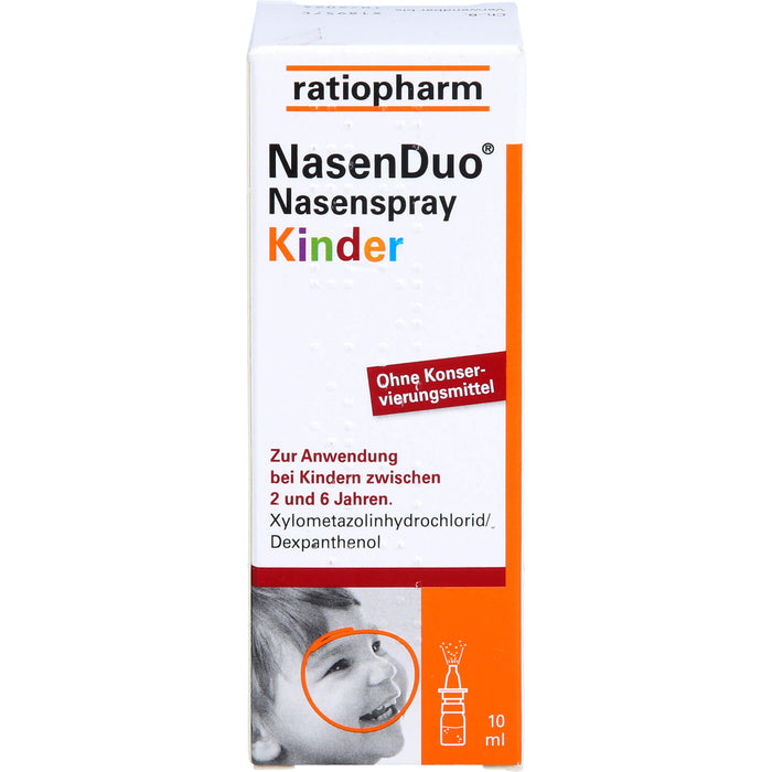 NasenDuo Nasenspray Kinder, 10 ml Solution