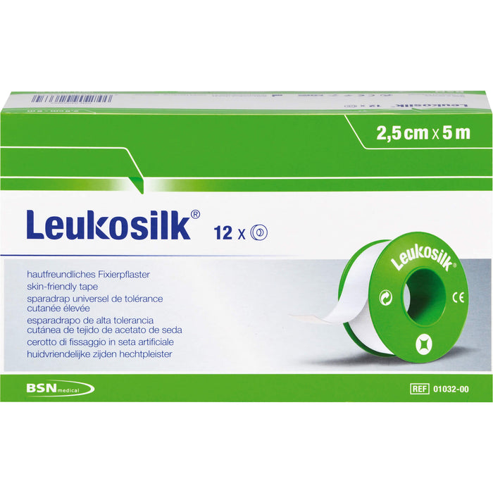 LEUKOSILK 2,5 cmx5 m, 12 St PFL