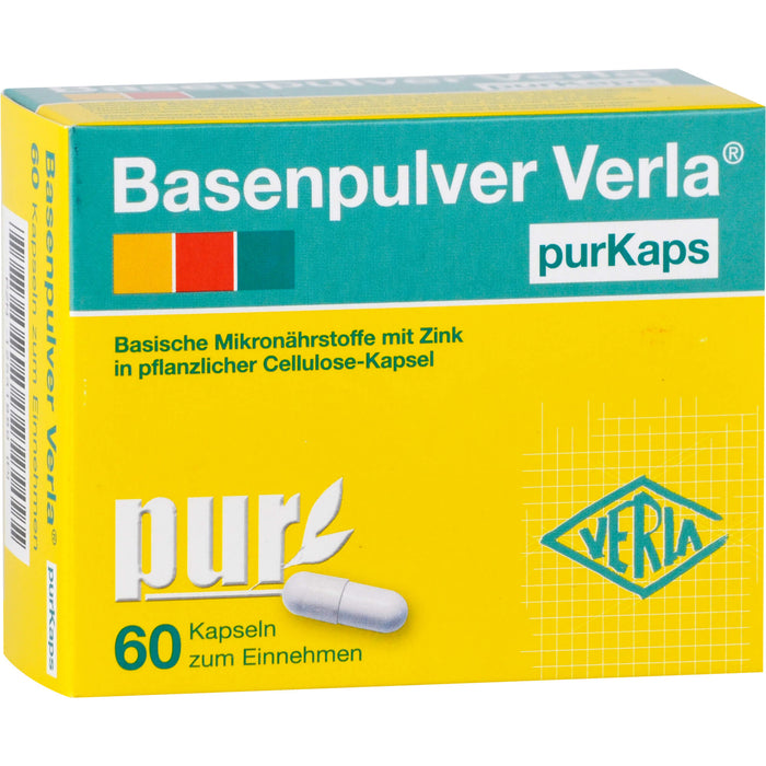 Basenpulver Verla purKaps , 60 St. Kapseln