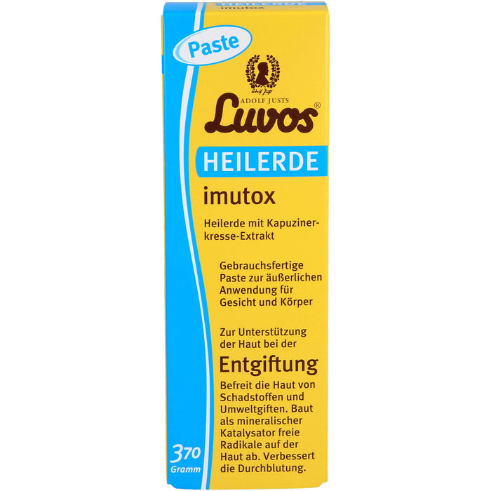 Luvos Heilerde imutox Paste  zur Unterstützung der Haut bei der Entgiftung, 370 g Pâte