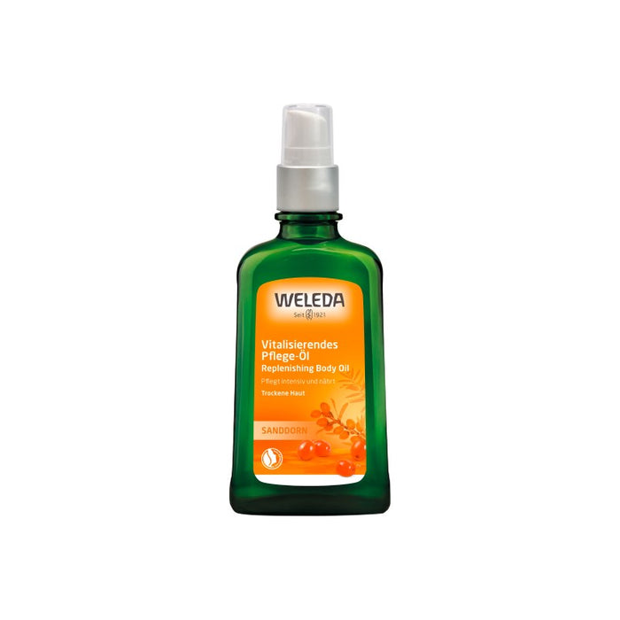 WELEDA Sanddorn vitalisierendes Pflege-Öl für trockene Haut, 100 ml Huile