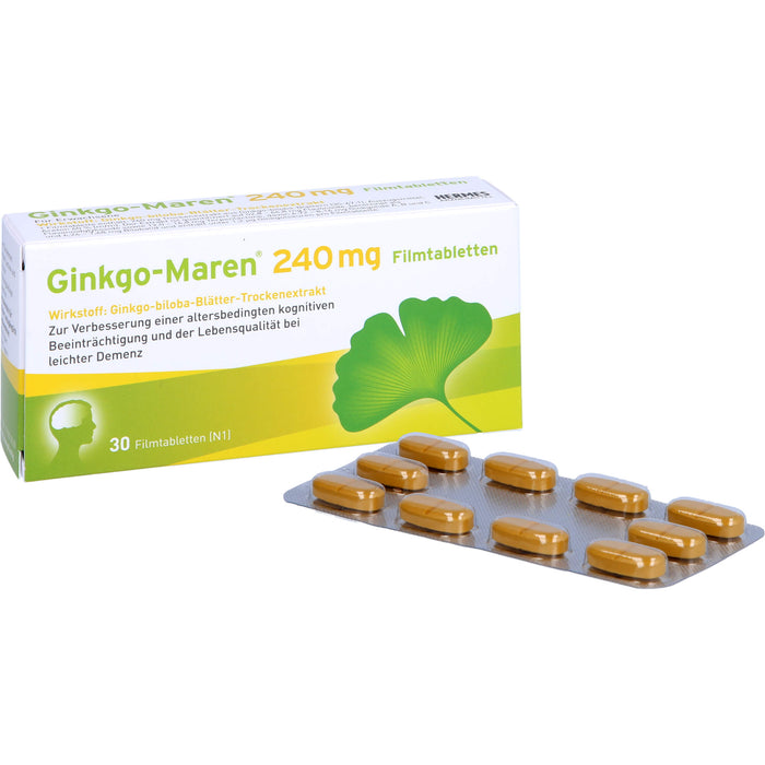 Ginkgo-Maren 240 mg Filmtabletten, 30 St FTA