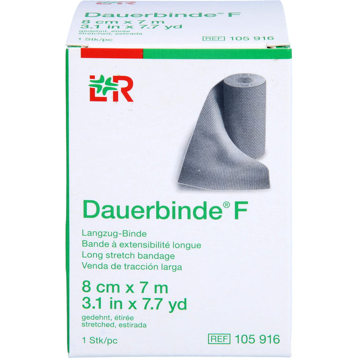 Dauerbinde fein 8cmx7m, 1 pc Bandage