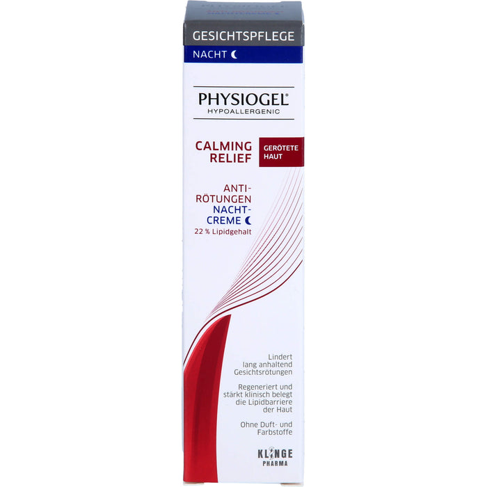 PHYSIOGEL Calming Relief Anti-Rötungen Nachtcreme, 40 ml Crème