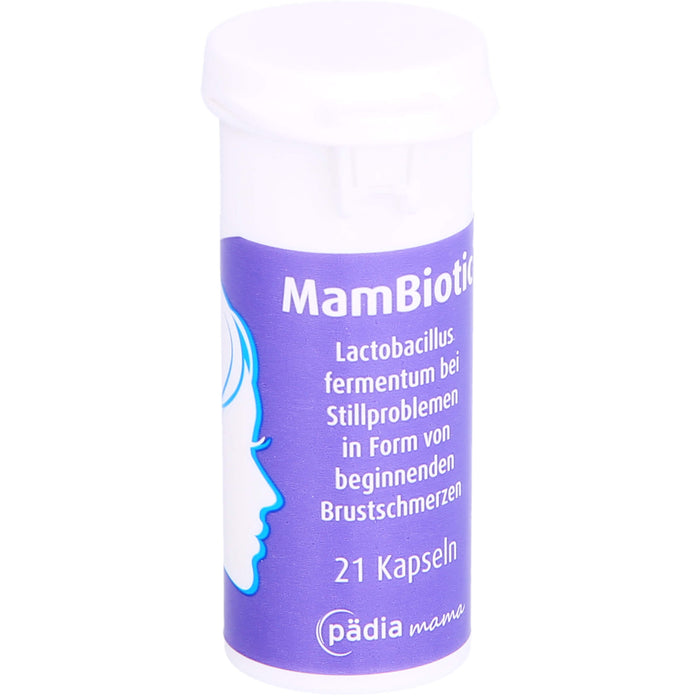 MamBiotic für Stillende mit Brustschmerzen Kapseln, 21 pcs. Capsules