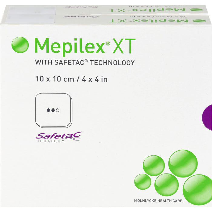 Mepilex XT 10 x 10 cm Schaumverband, 10 pc Pansements