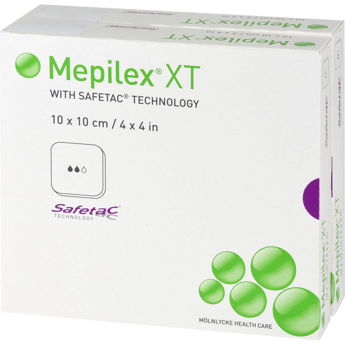 Mepilex XT 10 x 10 cm Schaumverband, 10 pc Pansements