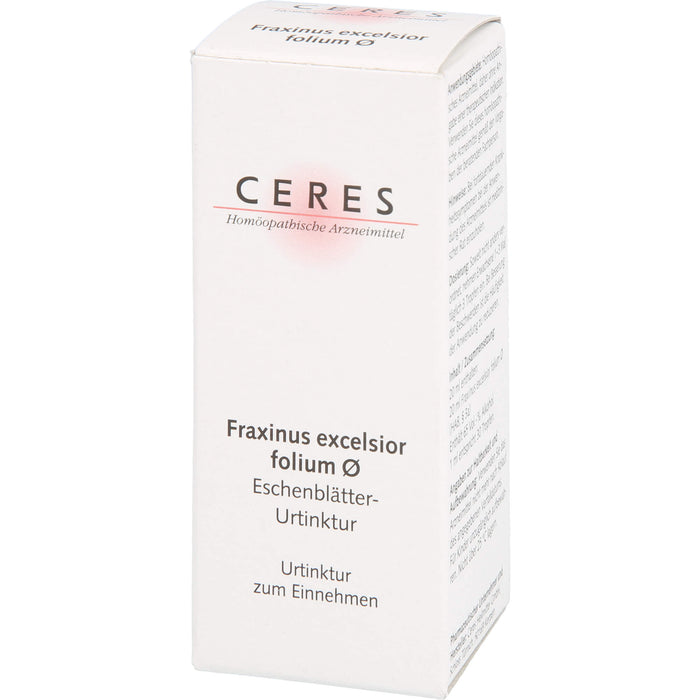 Ceres Fraxinus excelsior folium Urtinktur, 20 ml TEI