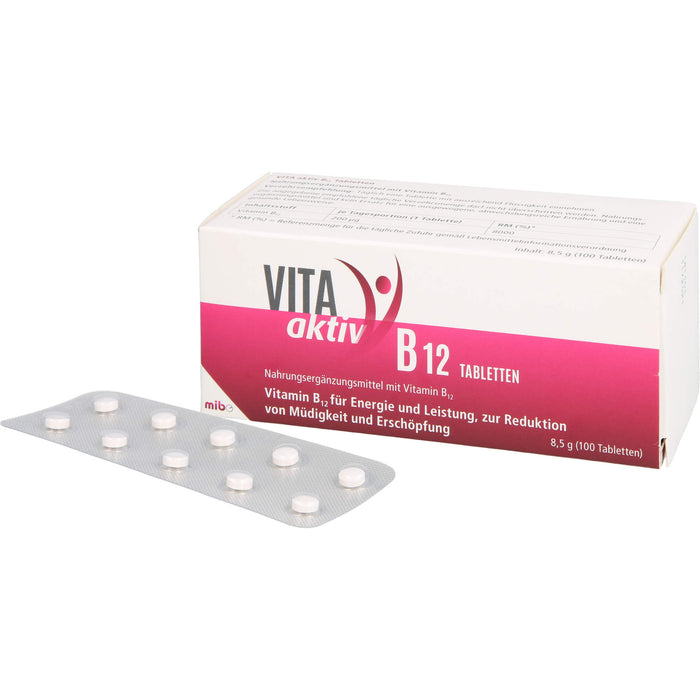 VITA aktiv B 12 Tabletten, 100 St TAB