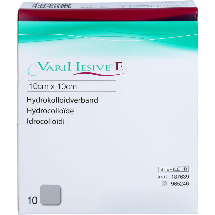 VARIHESIVE E 10x10cm HKV hydroaktiv, 10 St