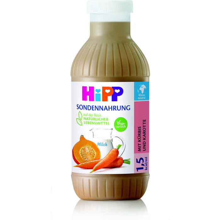 HiPP Sondennahrung Kürbis Karotte KS hochkalorisch, 12X500 ml FLA