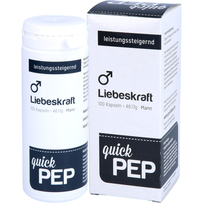 quickPEP Liebeskraft Mann, 100 St KAP