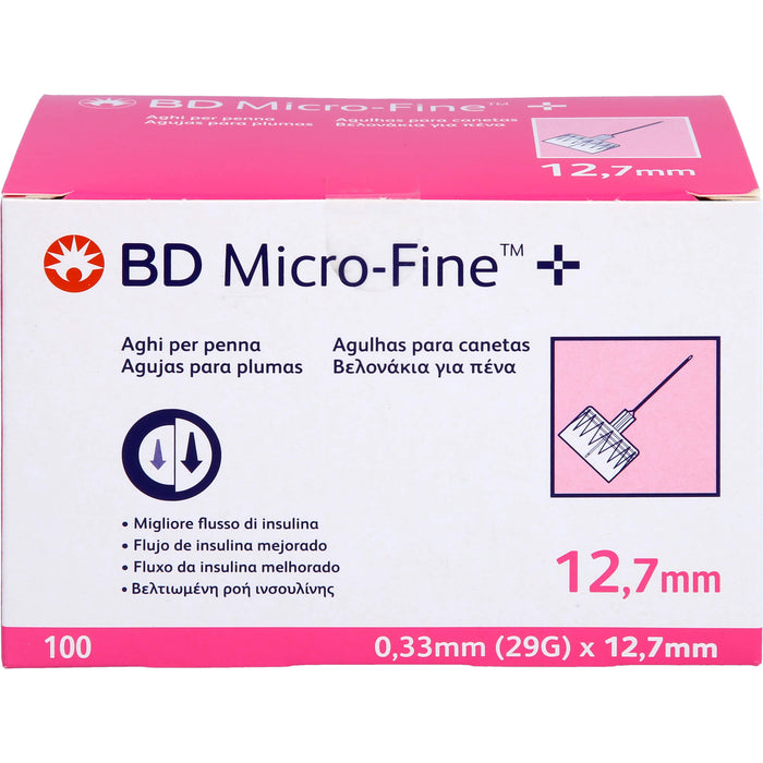 BD Micro-Fine + Pen Nadeln 0,33 x 12,7 mm 29 G, 100 St KAN