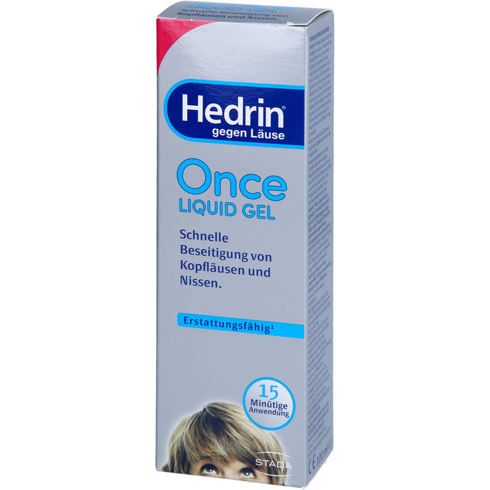 Hedrin gegen Läuse Once Liquid Gel, 100 ml Gel