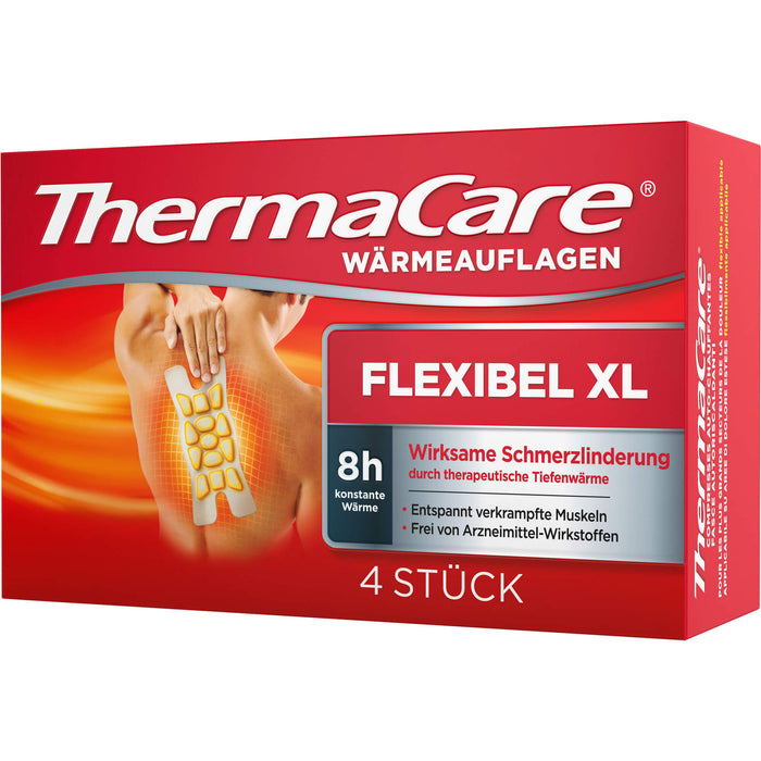 ThermaCare Wärmeauflagen Flexibel XL, 4 St. Pflaster