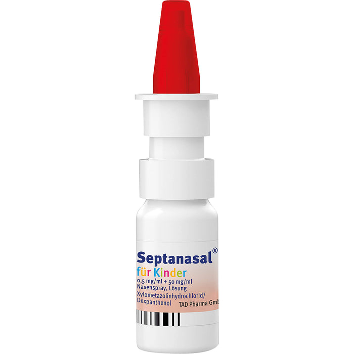 Septanasal für Kinder 0,5 mg/ml + 50 mg/ml Nasenspray, Lösung, 10 ml Solution