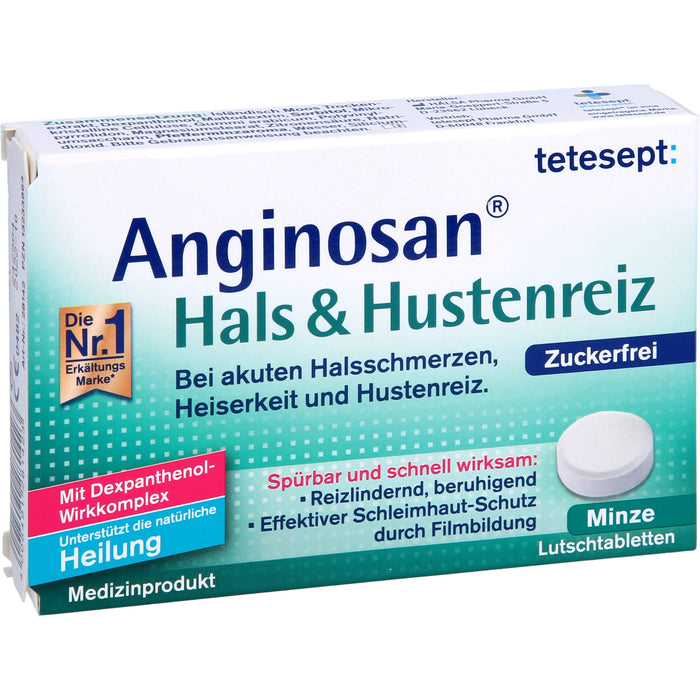 tetesept Anginosan Hals&Hustenreiz Lutschtabletten, 20 St LUT