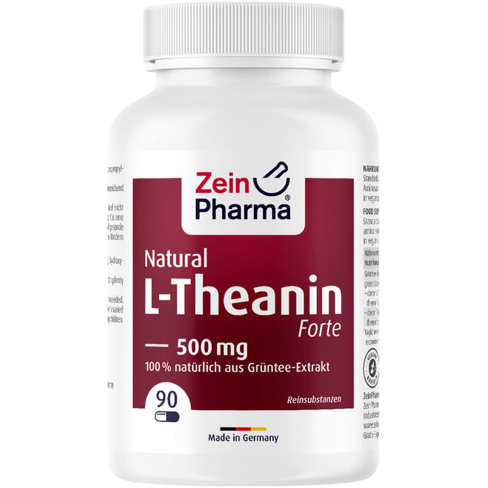 ZeinPharma L-Theanin Natural Kapseln, 90 pcs. Capsules