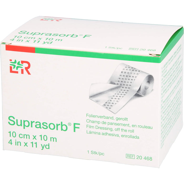 SUPRASORB F Folien Wundverb.10 cmx10 m unste.Rolle, 1 St VER