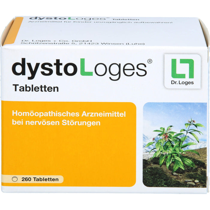 dystoLoges Tabletten bei nervösen Störungen, 260 pcs. Tablets