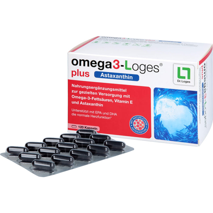 omega3-Loges plus Kapseln, 120 St. Kapseln