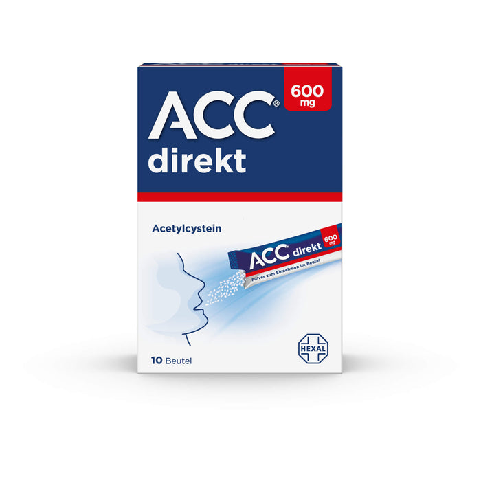 ACC direkt 600 mg Pulver, 10 St. Beutel