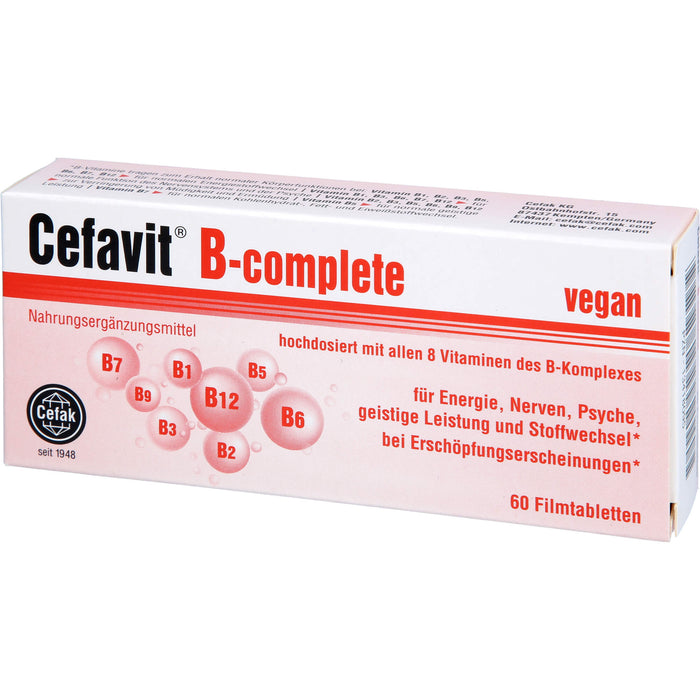 Cefavit B-complete, 60 St FTA