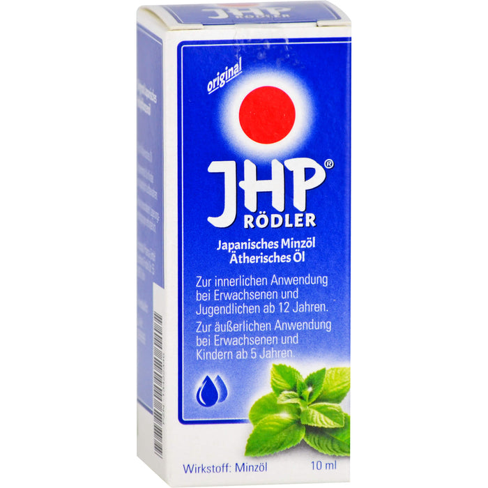 JHP Rödler Japanisches Minzöl, 10 ml Huile éthérique