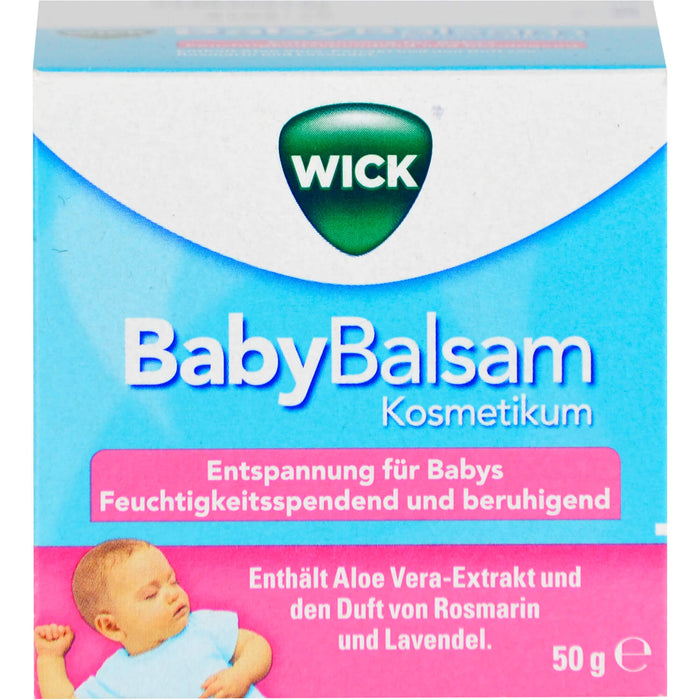 WICK BabyBalsam, 50 g Crème