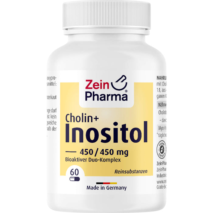 Cholin-Inositol 450/450mg pro veg. Kapseln, 60 St KAP