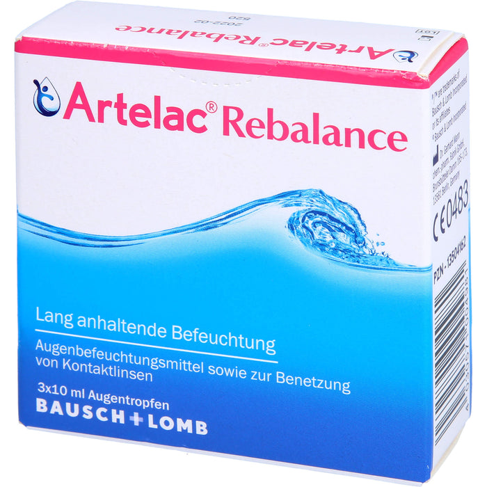 Artelac Rebalance Augentropfen lang anhaltende Befeuchtung, 30 ml Solution