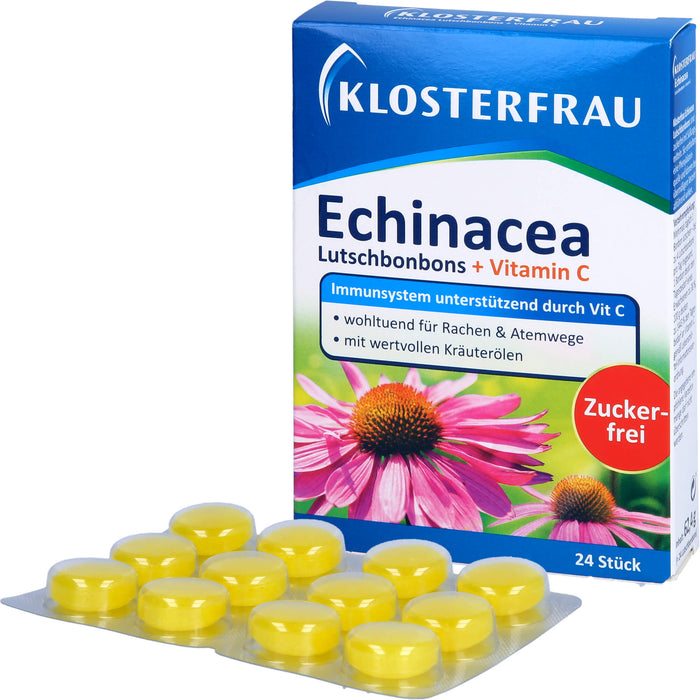 KLOSTERFRAU Echinacea Lutschbonbons, 24 St. Bonbons