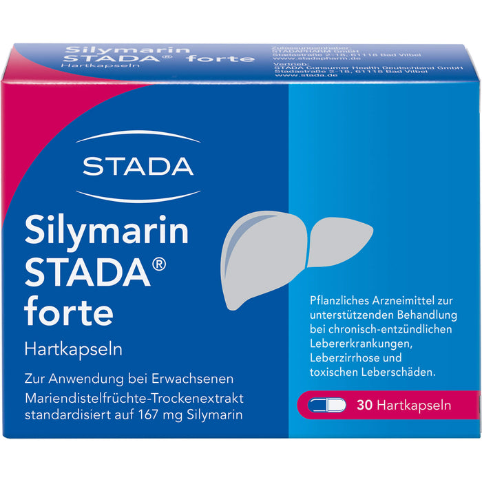 Silymarin STADA forte Hartkapseln, 30 pcs. Capsules