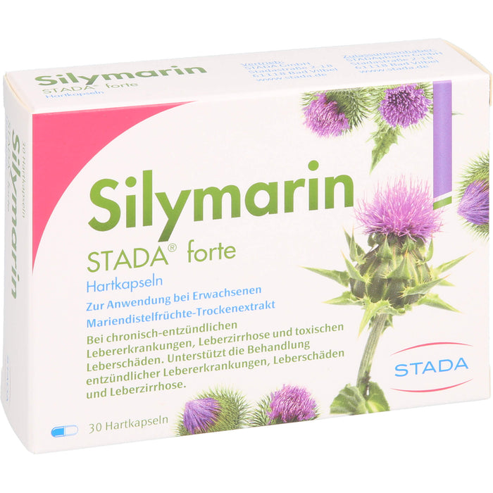 Silymarin STADA forte Hartkapseln, 30 pcs. Capsules