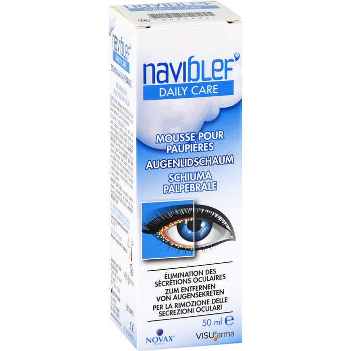 Naviblef Daily Care Augenlidschaum, 50 ml Foam