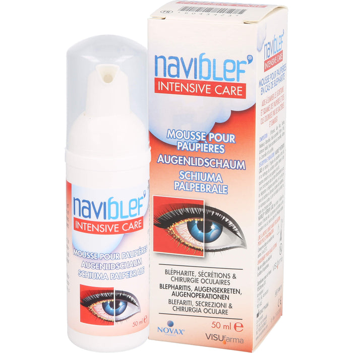 naviblef Intensive care Augenlidschaum, 50 ml Foam